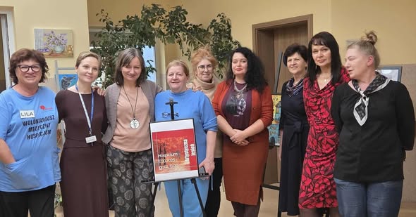 Artystyczna Jesień w Hospicjum w Lubinie 