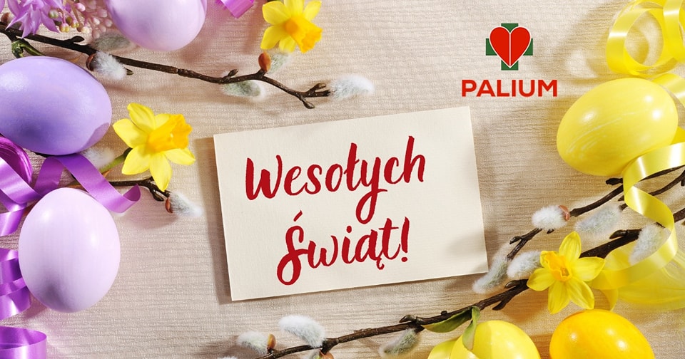 Wielkanocne życzenia od Zarządu Stowarzyszenia Palium im. Zbigniewa Warczewskiego 