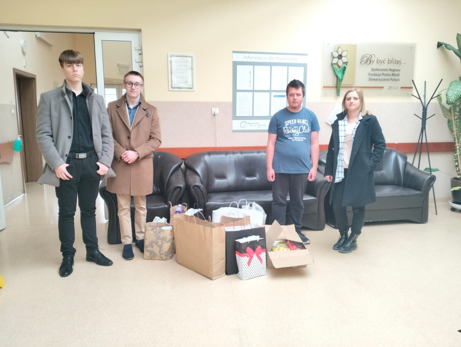 Dziękujemy Zespołowi Szkół nr 1 za zbiórkę na rzecz Hospicjum Domowego. 